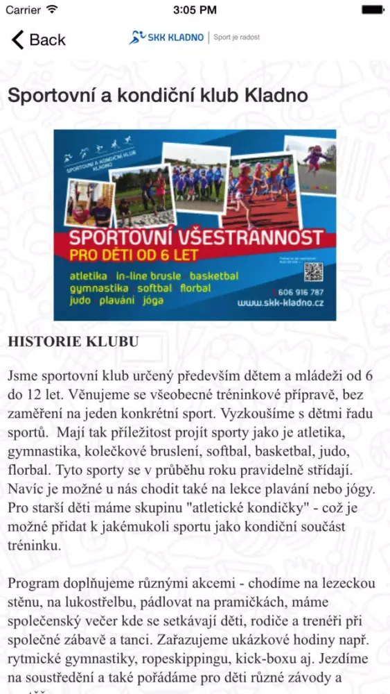 SKK Kladno Ekran Görüntüleri