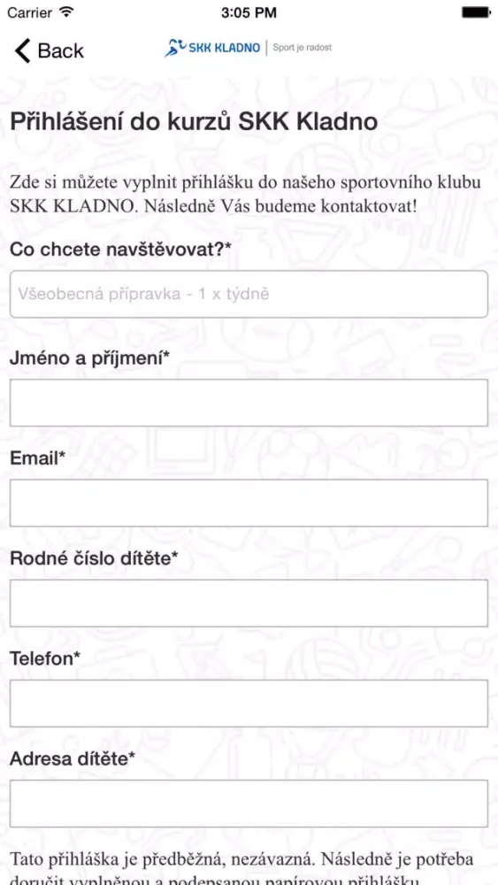 SKK Kladno Ekran Görüntüleri