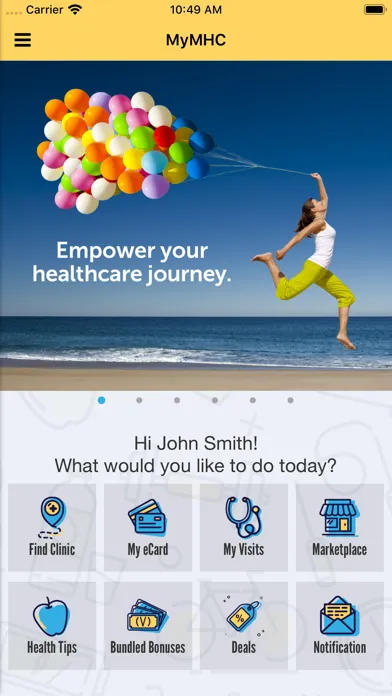 MyMHC Screenshots