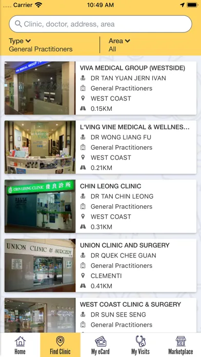 MyMHC Screenshots