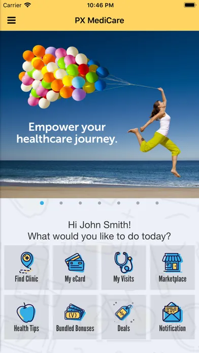 PX MediCare Screenshots
