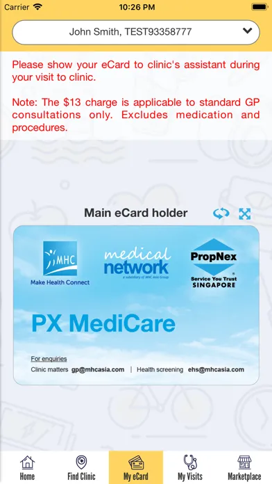 PX MediCare Screenshots