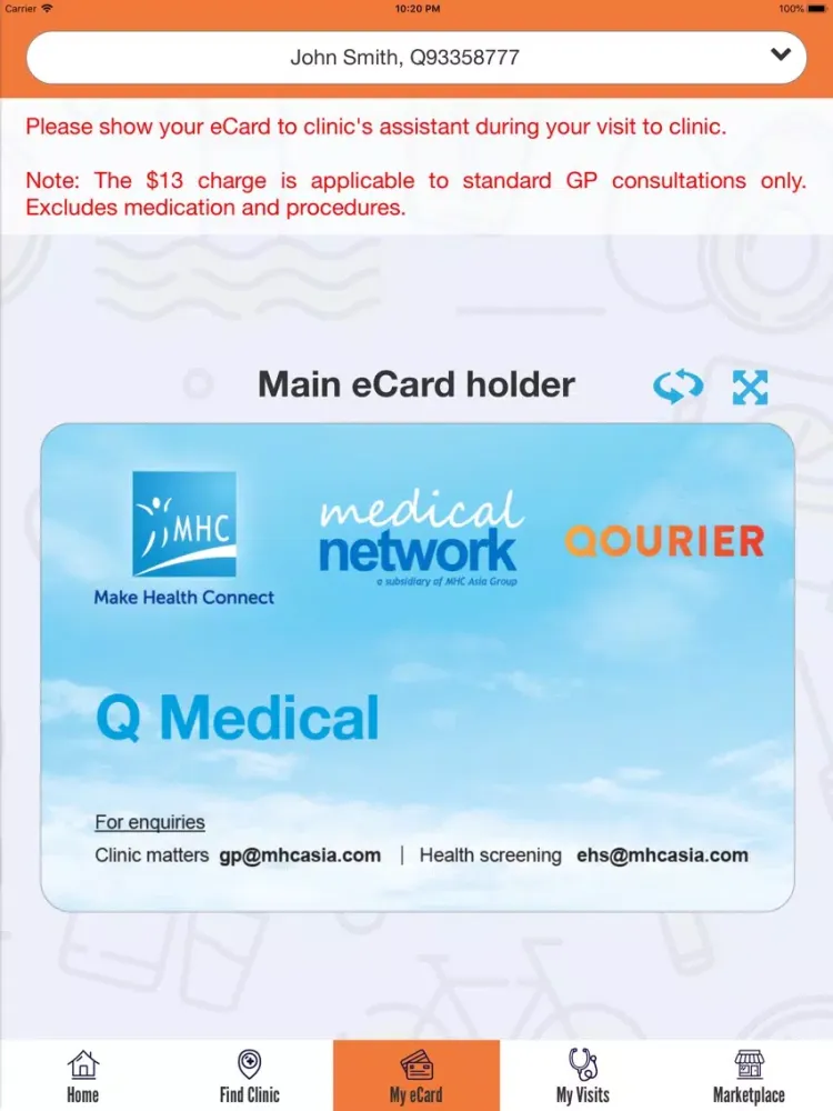 Q Medical iPad 应用截图