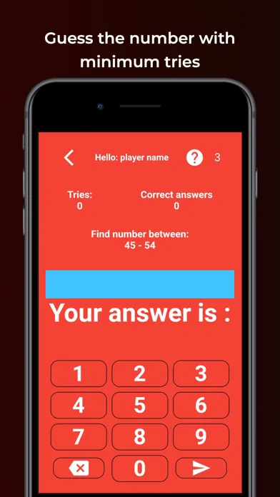 Guess The Mystery Number Screenshots