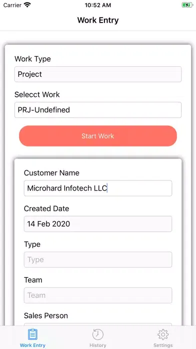MHI CRM স্ক্রিনশট