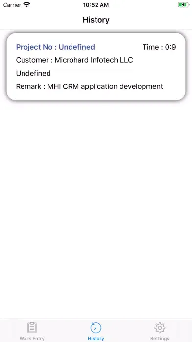 MHI CRM স্ক্রিনশট
