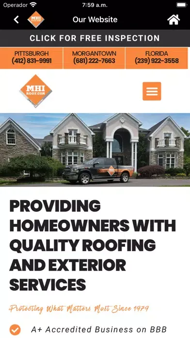 Скриншоты MHI Roofing