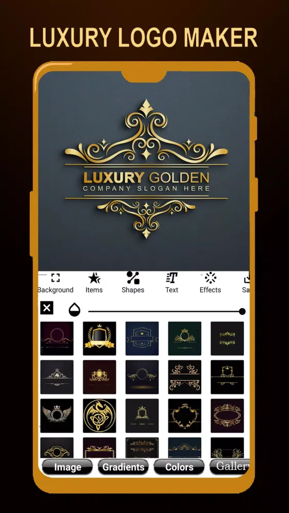 Luxury Logo maker, Logo Design Screenshots