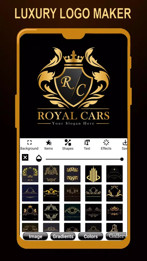 Luxury Logo maker, Logo Design Screenshots