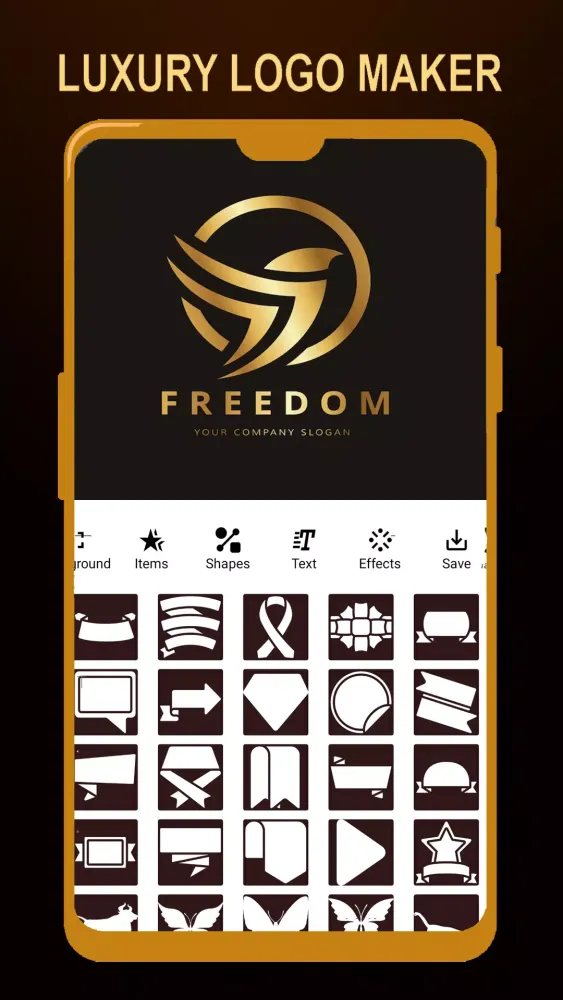 Luxury Logo maker, Logo Design Screenshots