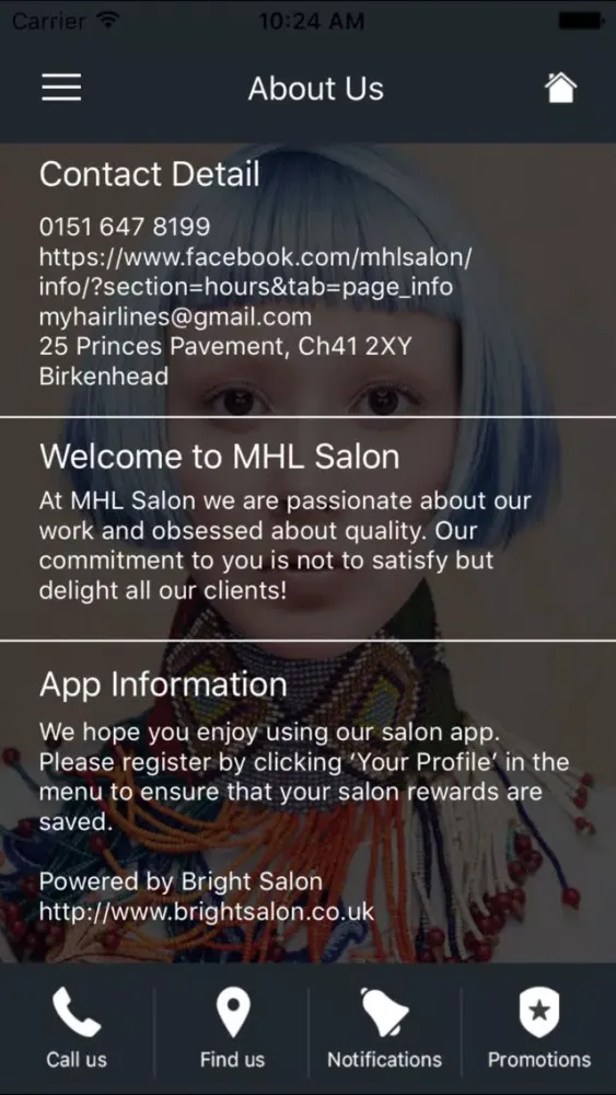 Zrzuty ekranu MHL Salon