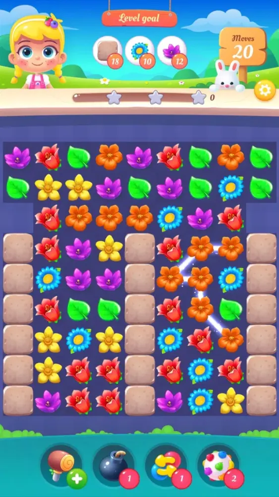 Blossom Swipe Mania Screenshots