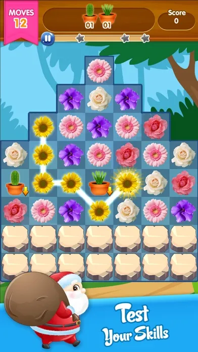 ภาพหน้าจอของ Blossom Link: Flower Valley