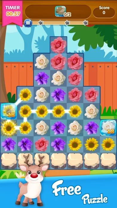 ภาพหน้าจอของ Blossom Link: Flower Valley