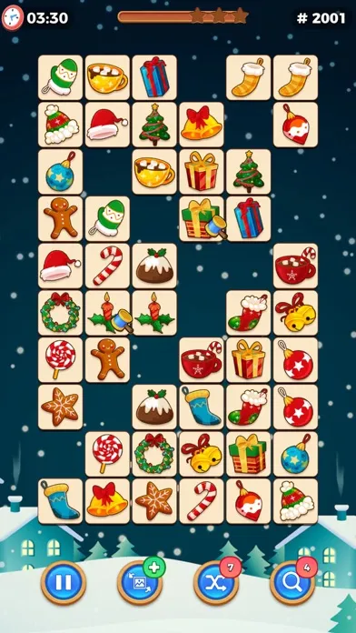 Christmas Tile Connect Screenshots