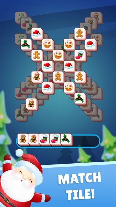 Christmas Mahjong : Match 3 Ekran Görüntüleri