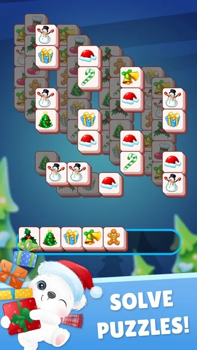 Christmas Mahjong : Match 3 Ekran Görüntüleri