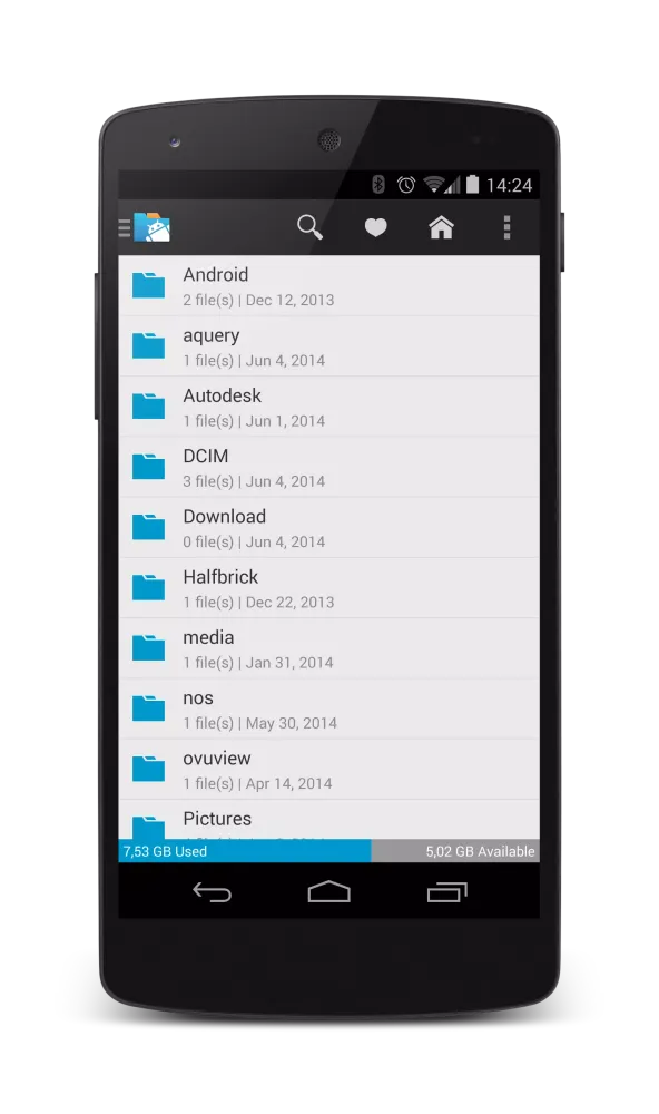 File Manager应用截图