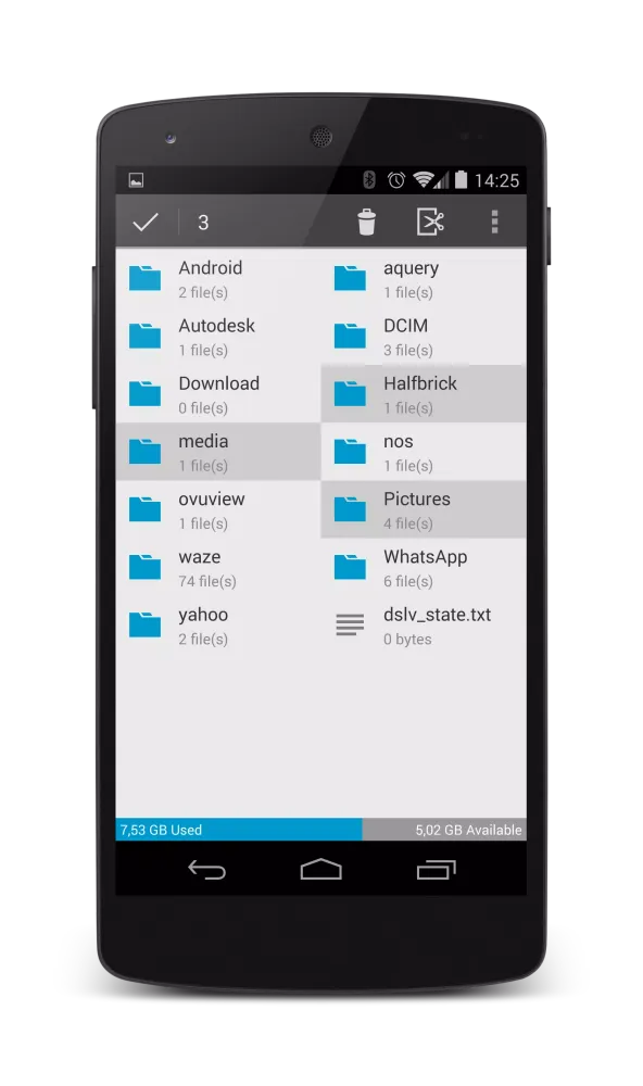 File Manager应用截图