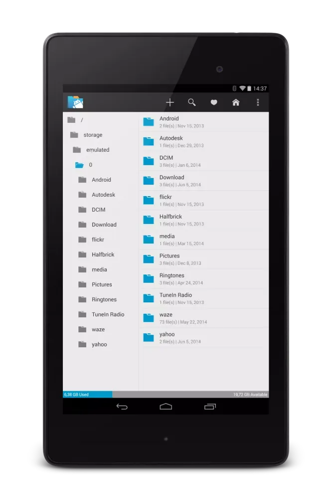 File Manager应用截图