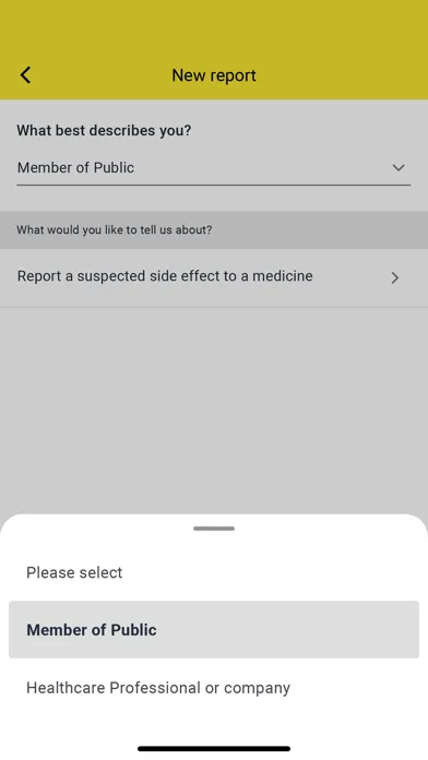 Ảnh chụp màn hình của Med Safety