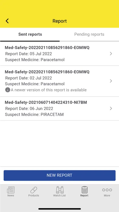 Ảnh chụp màn hình của Med Safety