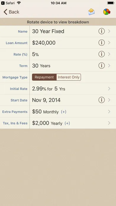 Mortgage Calculator™ سکرین شاٹس
