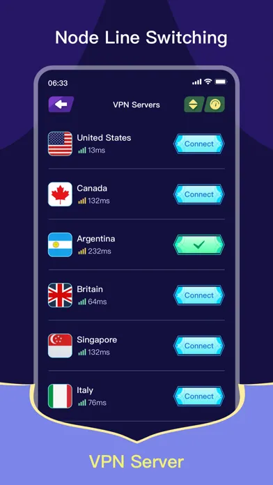 Hat VPN - Secure fast connect 스크린샷