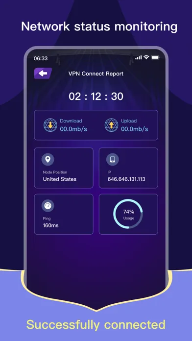 Hat VPN - Secure fast connect 스크린샷