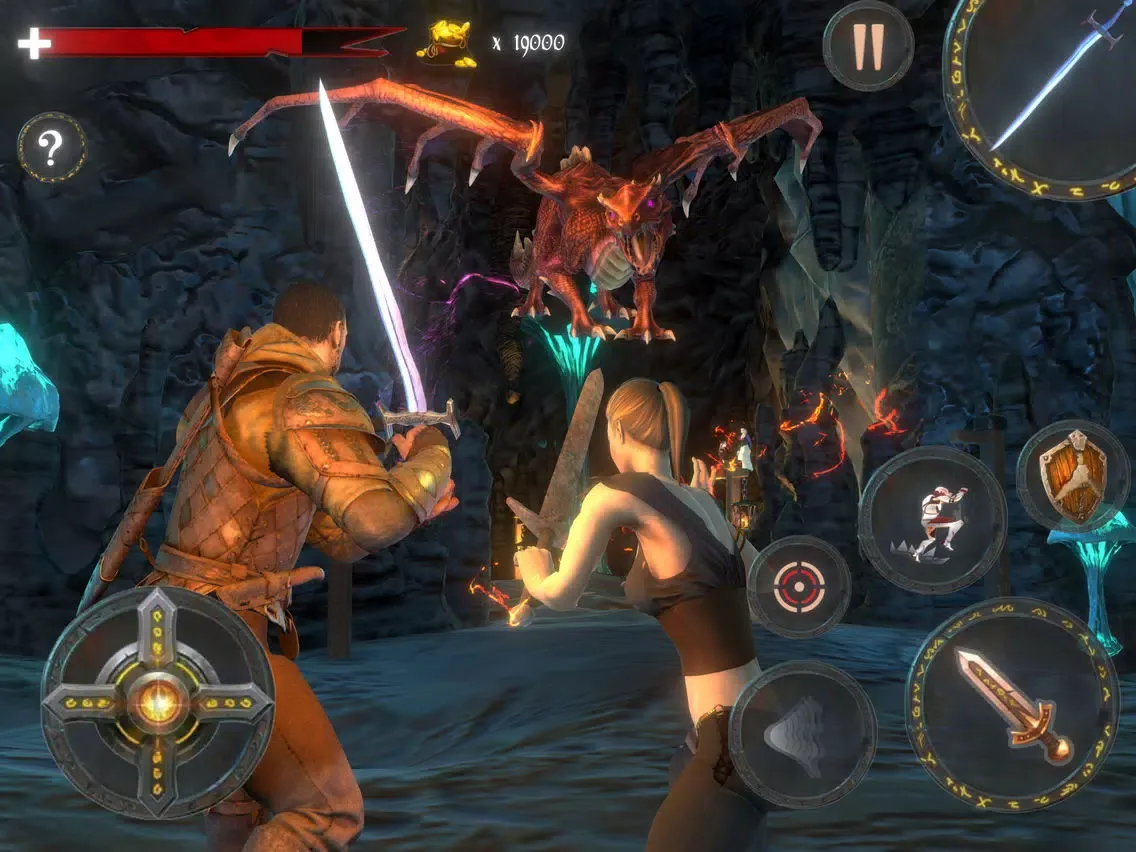 Tangkapan skrin Blades of Iron Throne iPad 