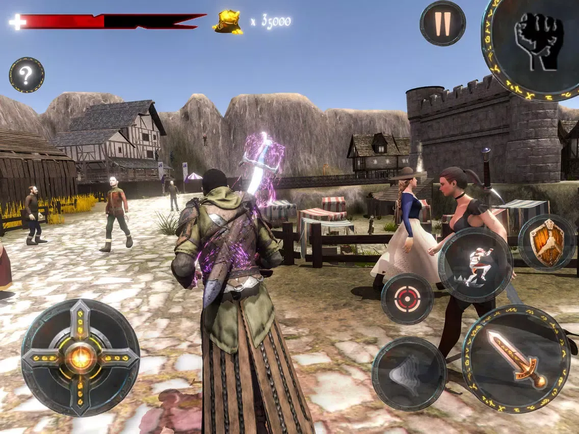 Tangkapan skrin Blades of Iron Throne iPad 