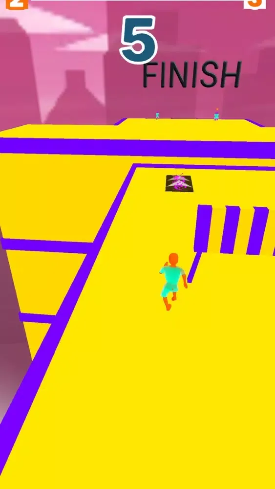 Capturas de tela do Intense Parkour Race