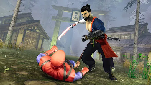 Capturas de pantalla de Samurai 3D: Shadow Ninja Games
