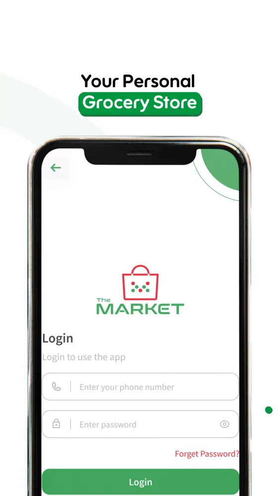 Tangkapan skrin The Market MM