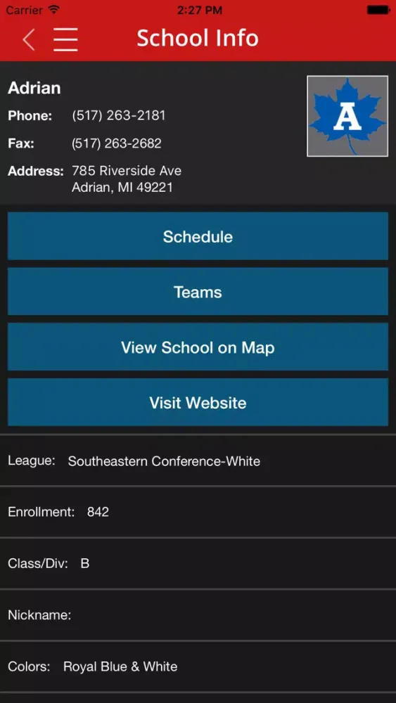 MHSAA Mobile應用截圖