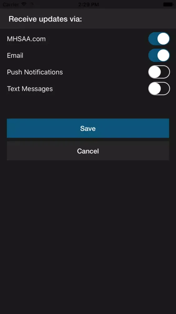 MHSAA Mobile應用截圖