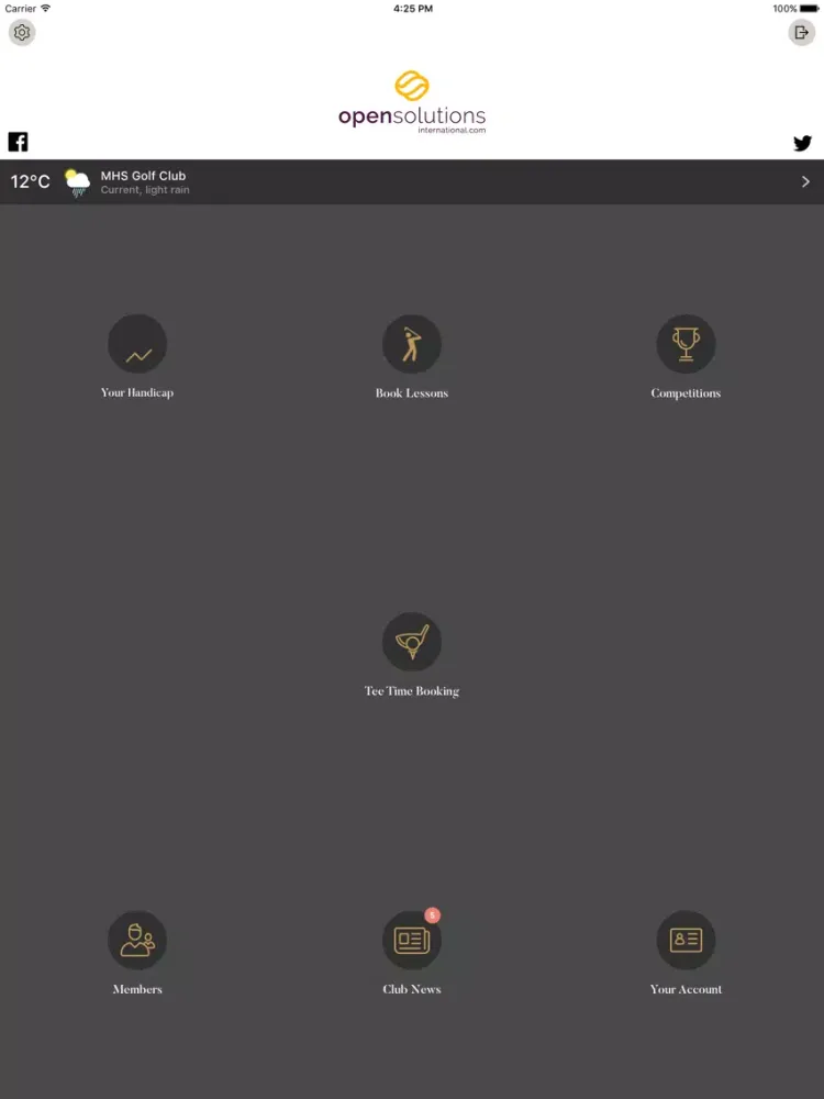Скриншоты Ucreate Golf iPad 