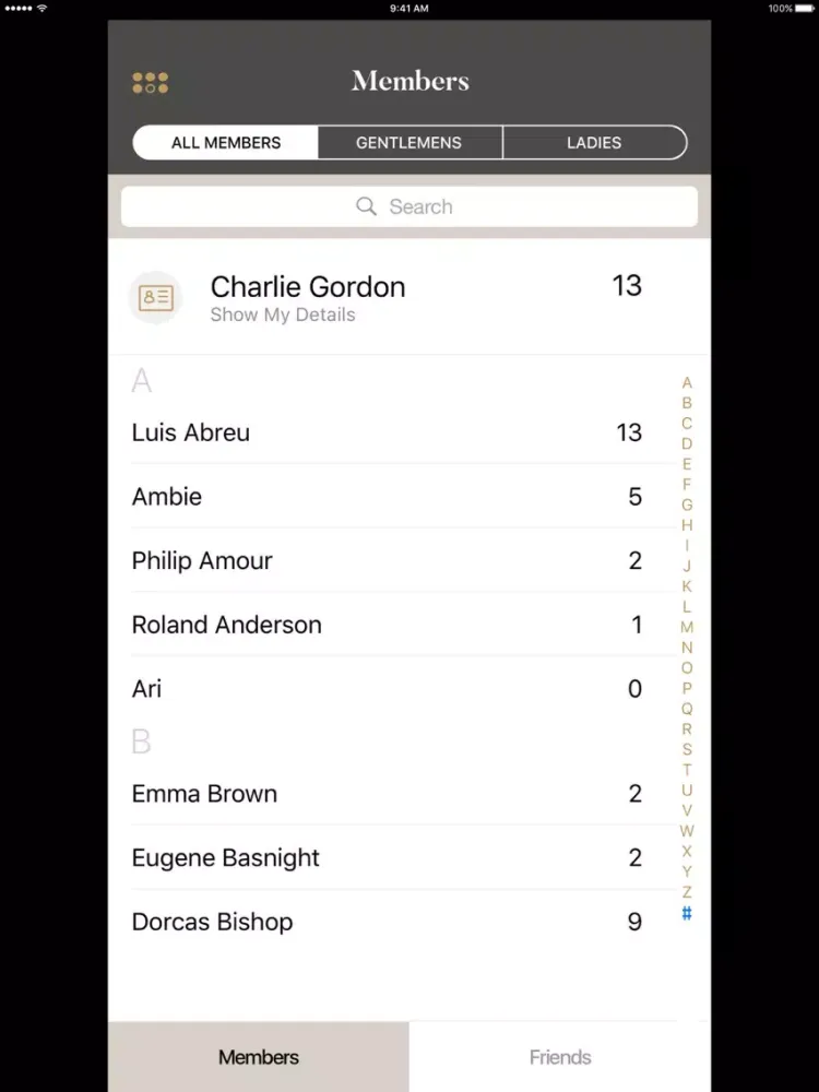 Скриншоты Ucreate Golf iPad 