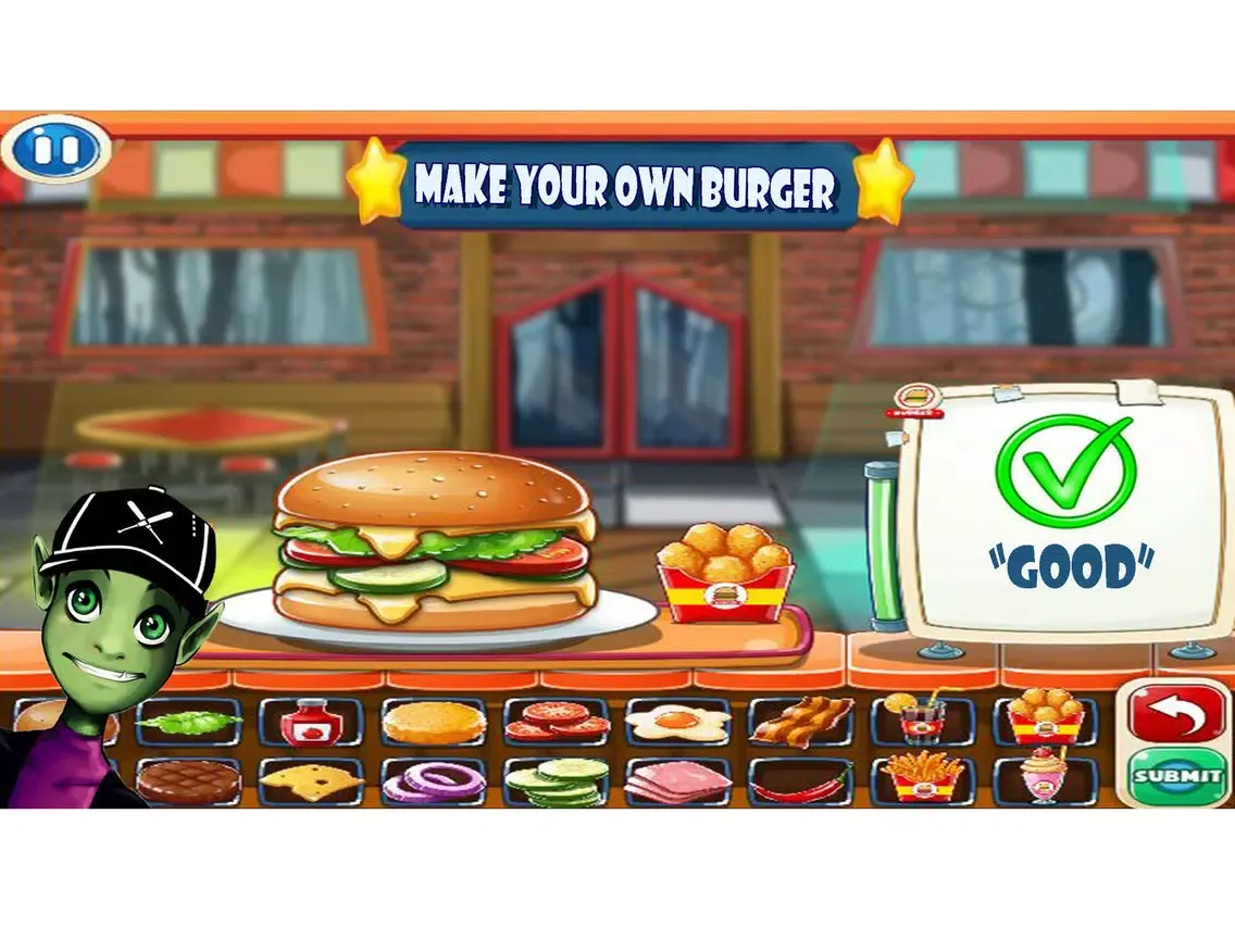 تصاویر Super Heros Ti tans Burgers iPad 