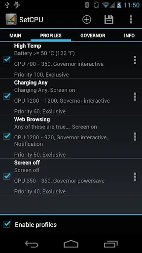 SetCPU for Root Users应用截图