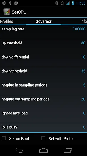 SetCPU for Root Users应用截图