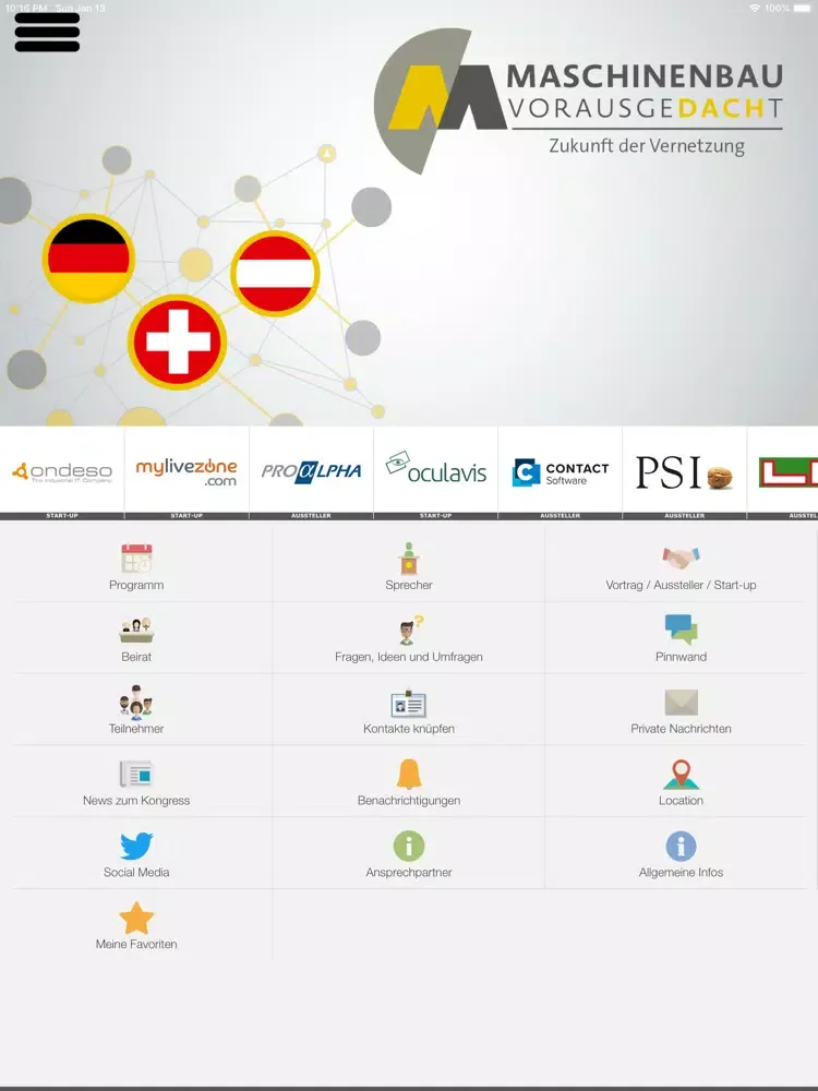 Maschinenbau vorausgeDACHt iPad 应用截图