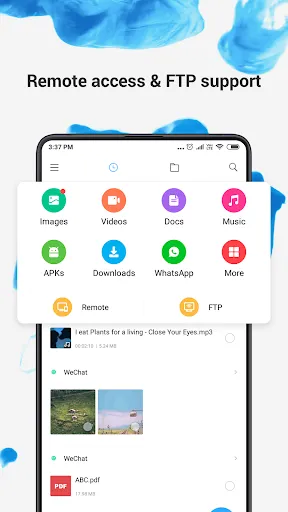 File Manager 스크린샷