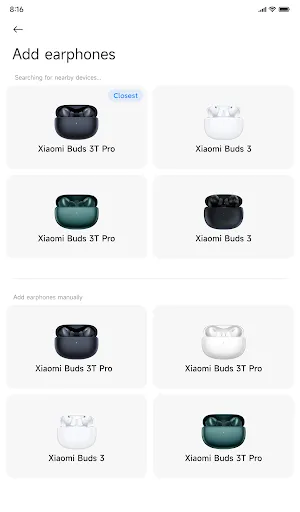 Tangkapan skrin Xiaomi Earbuds