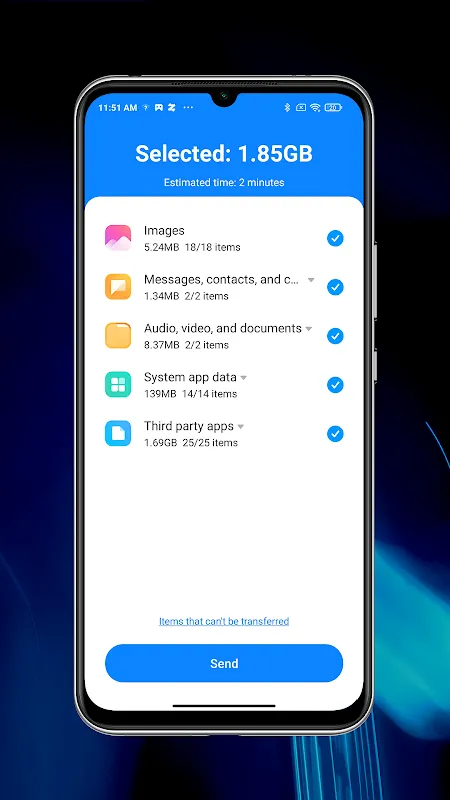 Mi Mover Screenshots