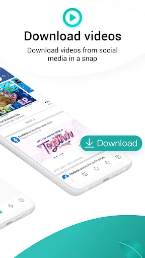Capturas de pantalla de Mint Browser - Video download,