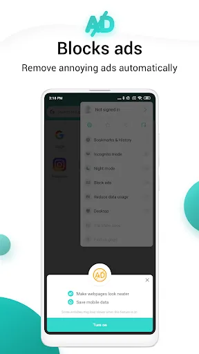 Capturas de pantalla de Mint Browser - Video download,