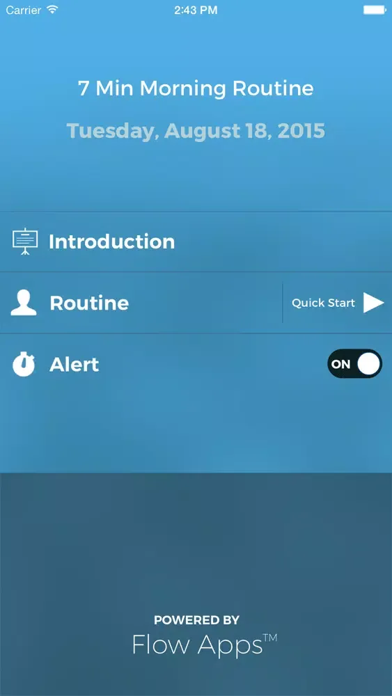 Captures d'écran de 7 Minute Morning Routine