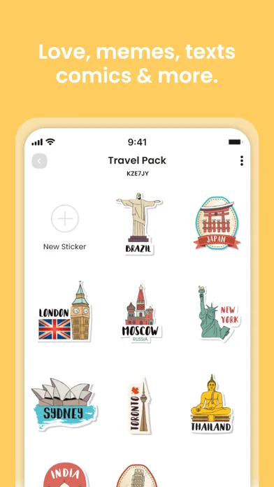 Captures d'écran de Sticker Maker : Meme, Emoji