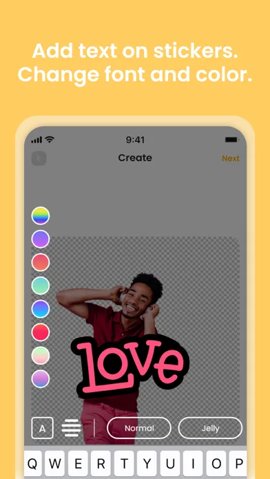 Captures d'écran de Sticker Maker : Meme, Emoji